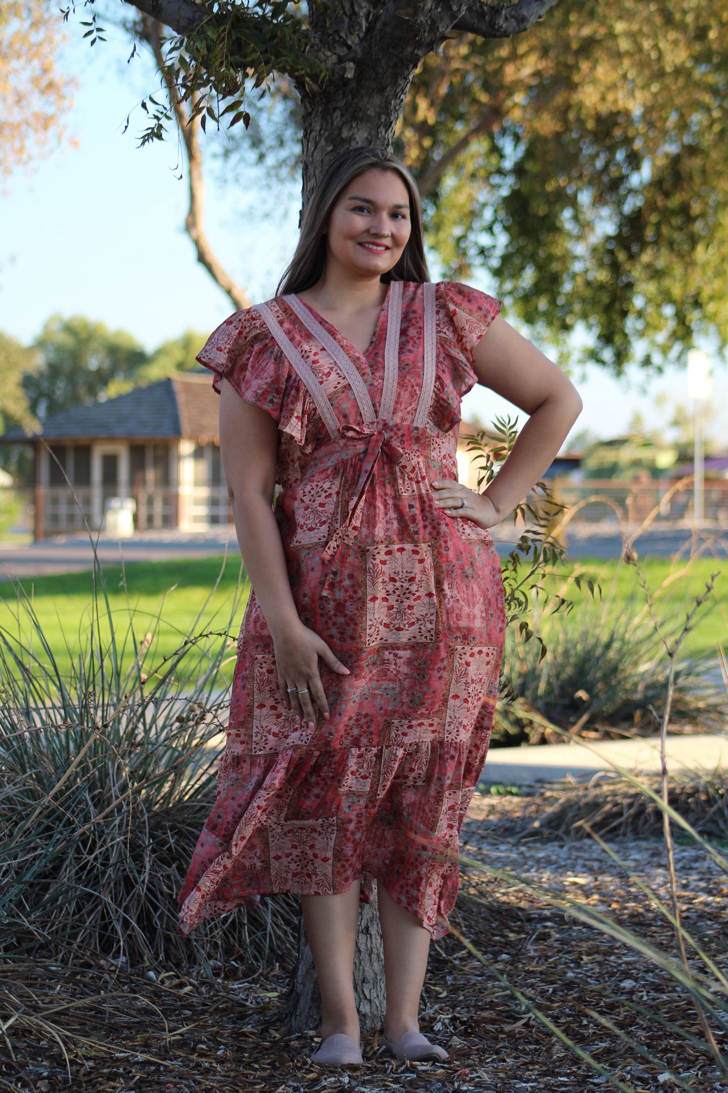 HANNAH PRINTED DRESS