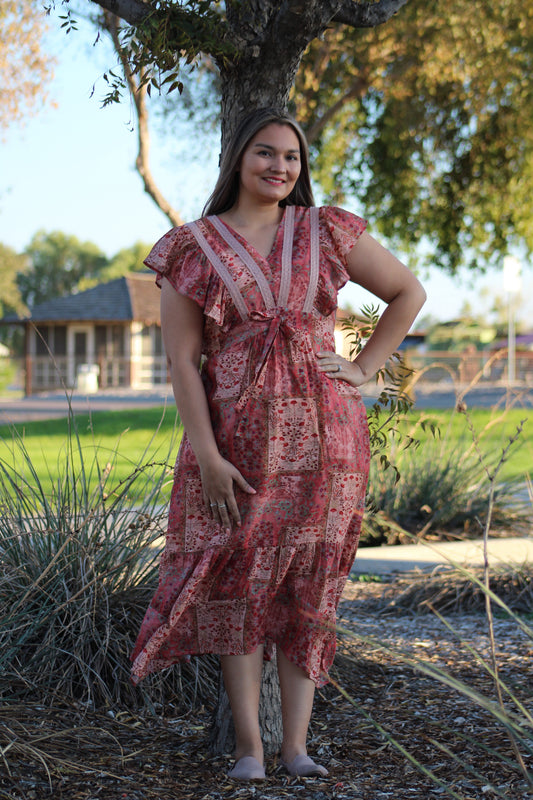 HANNAH PRINTED DRESS