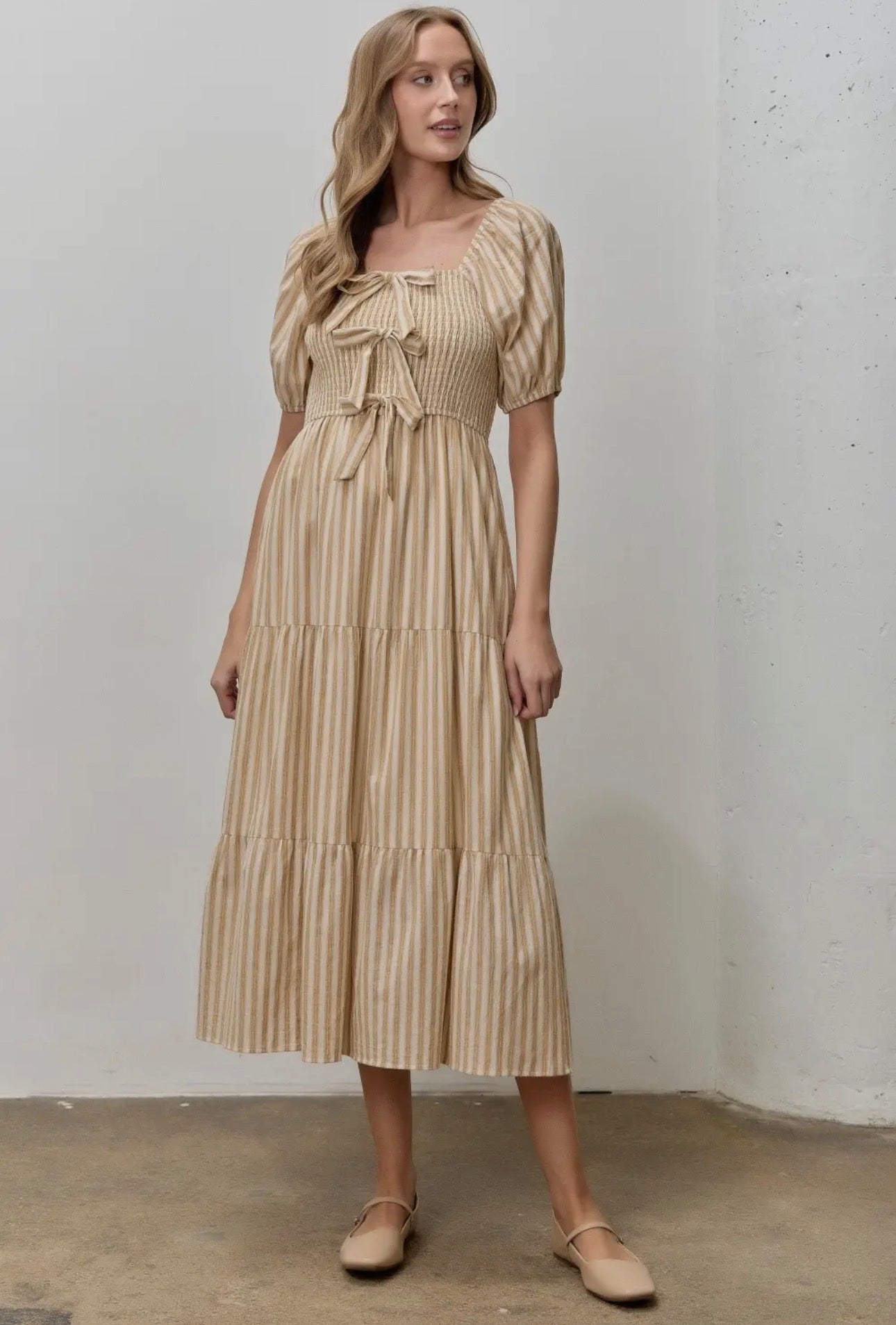 Essie Puff Sleeve Dress