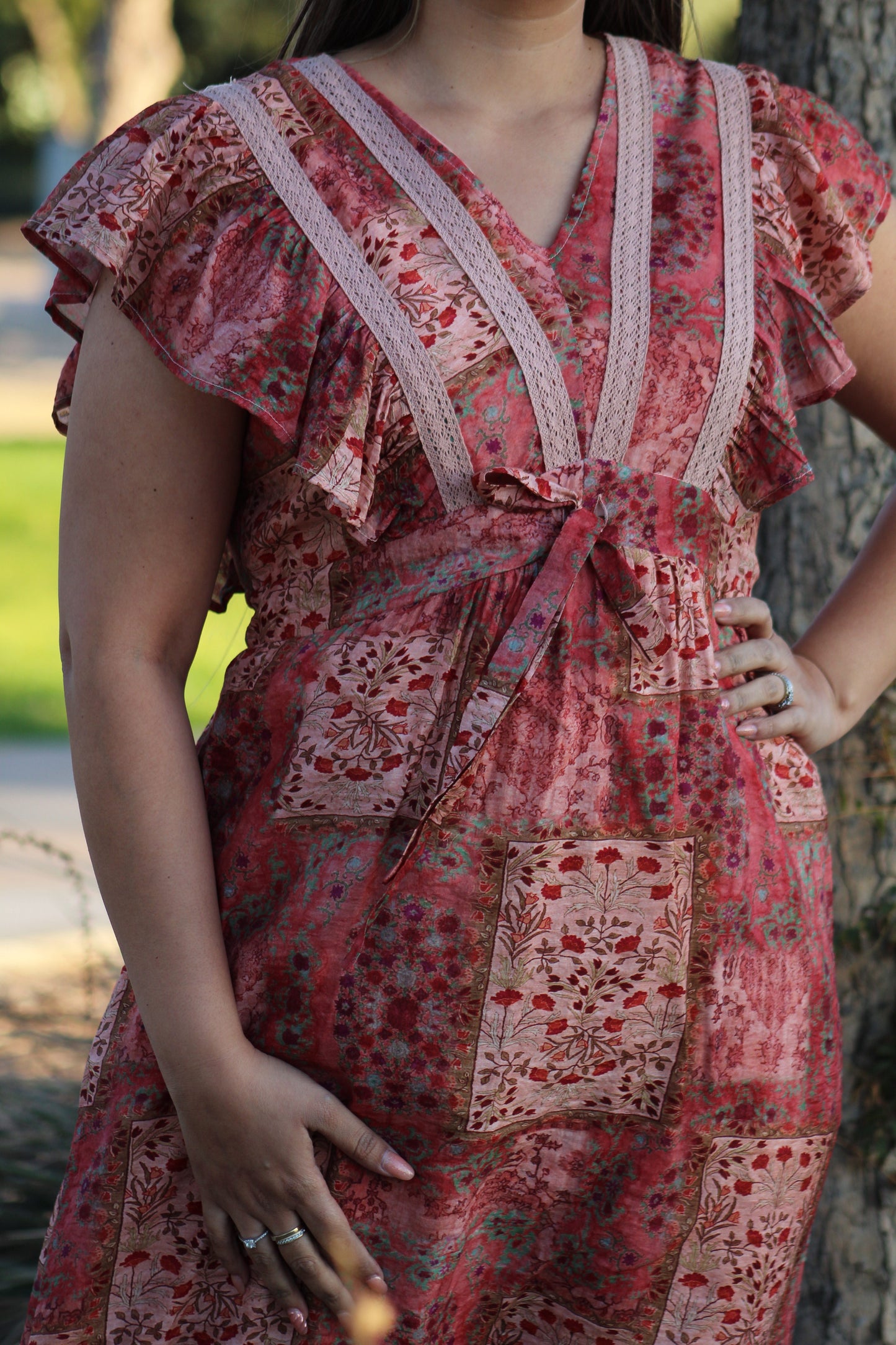 HANNAH PRINTED DRESS