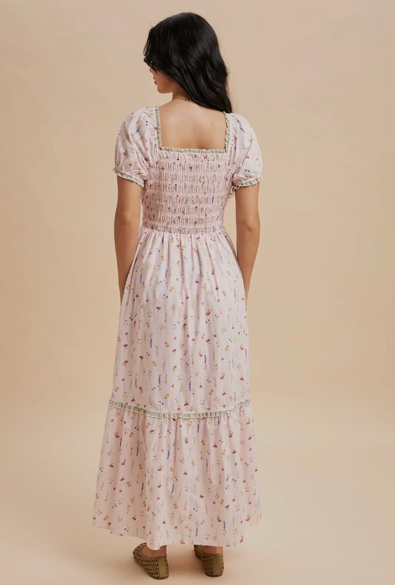 Arleth Floral Cotton Maxi Dress