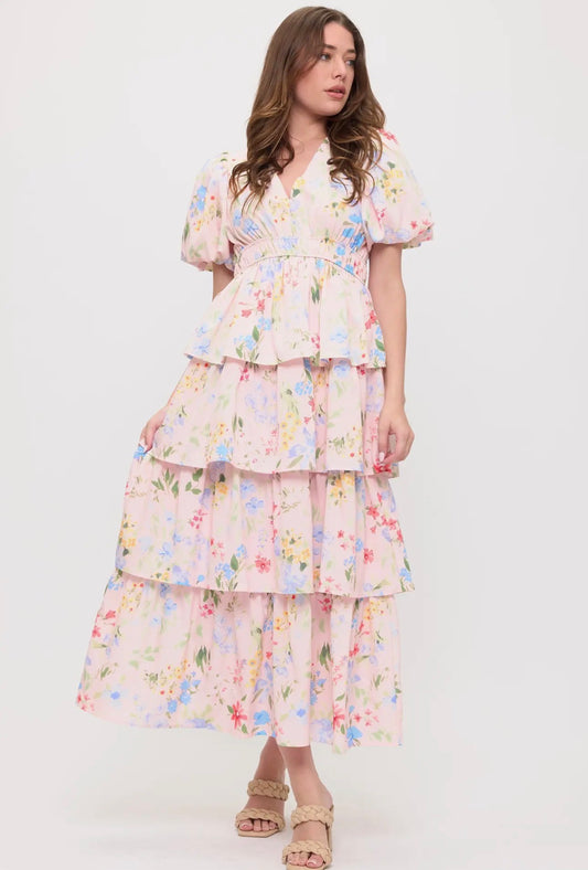 Nathalie Floral Maxi Dress