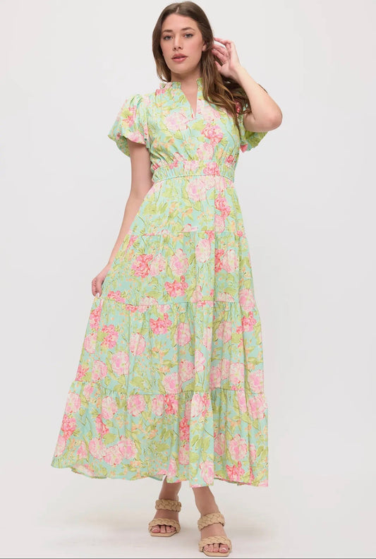 Sam Floral Maxi Dress