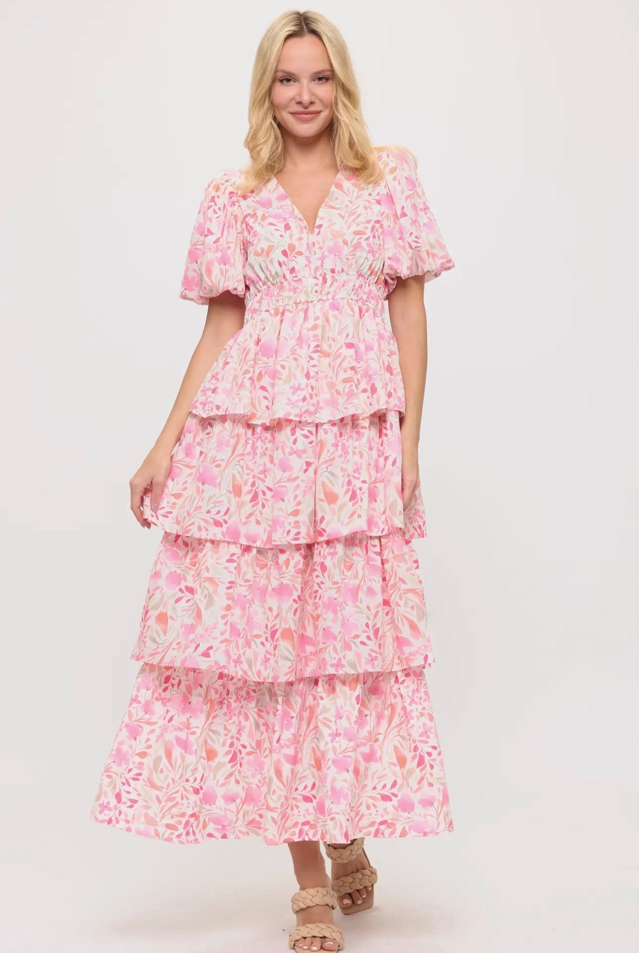 Aurora Ruffled Dress