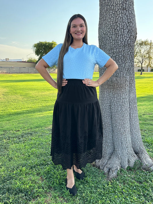 René Midi Skirt