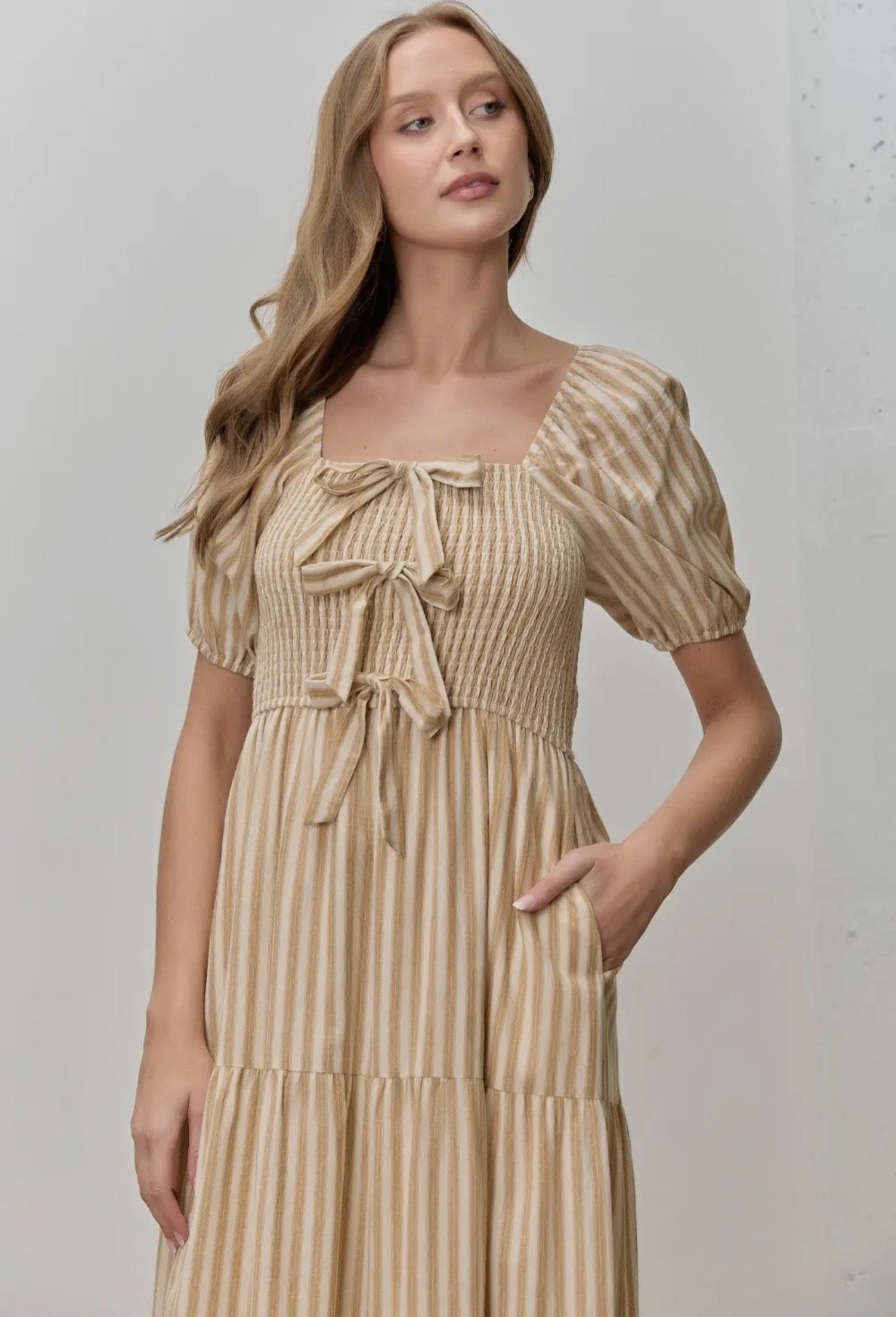 Essie Puff Sleeve Dress