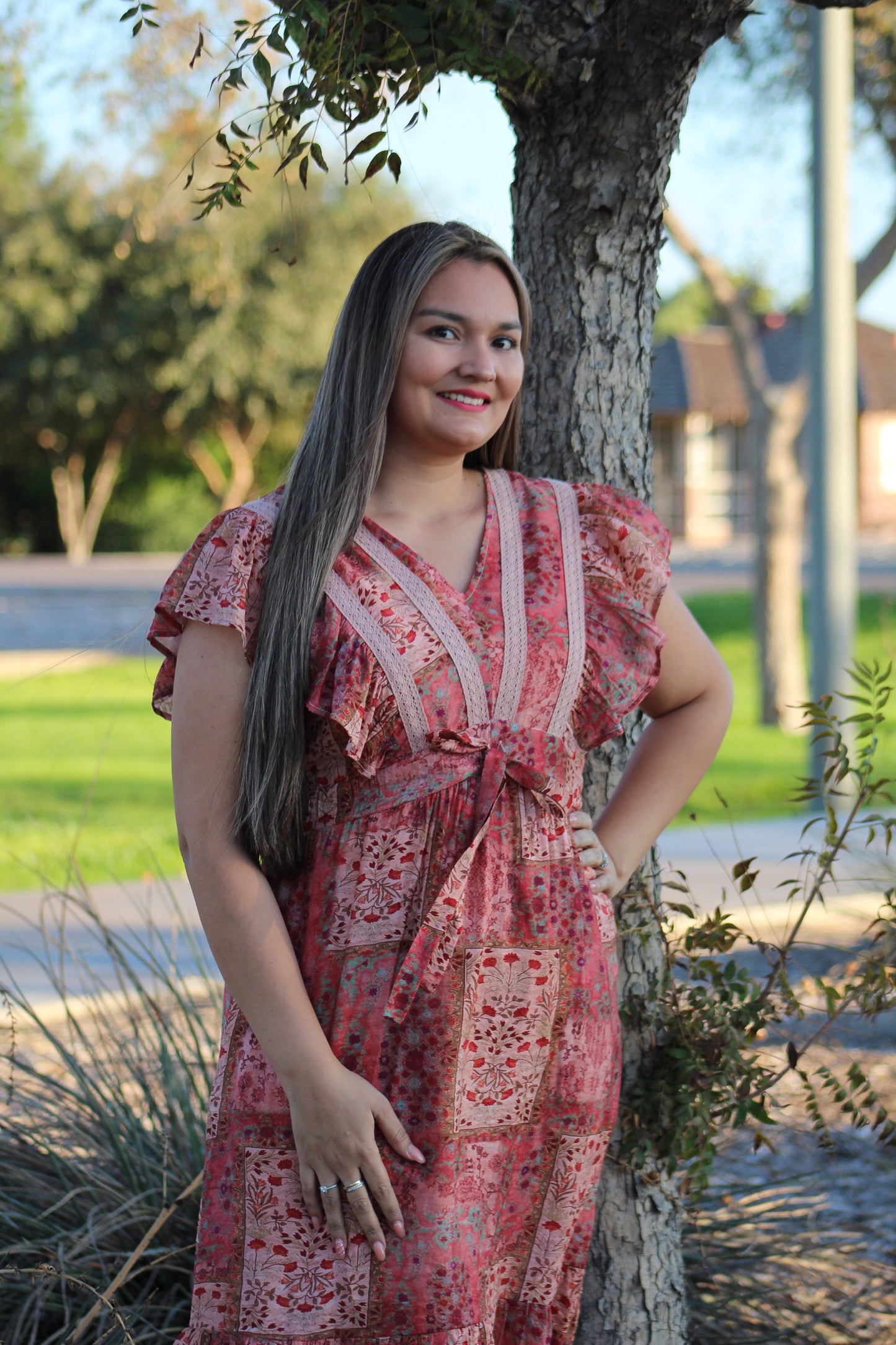 HANNAH PRINTED DRESS